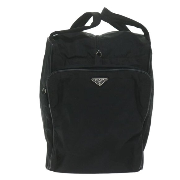 PRADA Hand Bag Nylon Black Auth 64366 - Picture 2 of 16